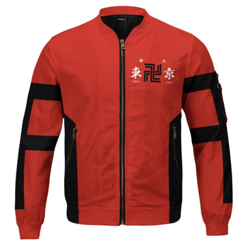 Anime Tokyo Revengers 3D Impreso Cosplay Disfraz Halloween Carnaval Traje cremallera Abrigo de chaqueta hombre